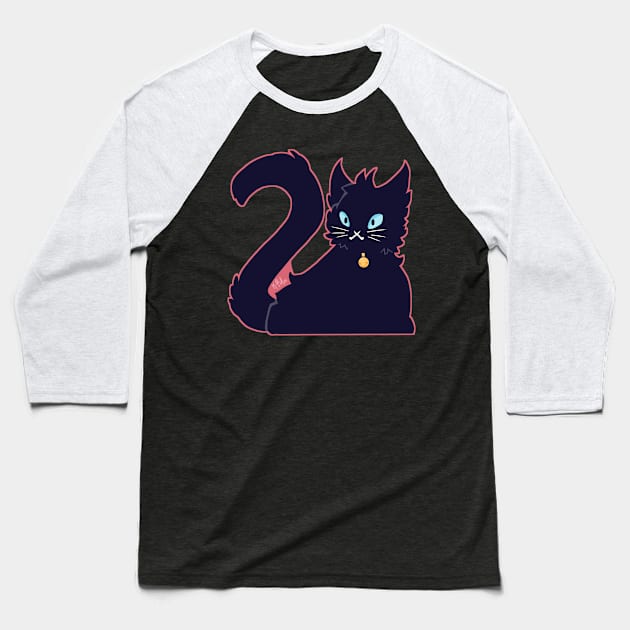 Void Floof Baseball T-Shirt by KeishaMaKainn